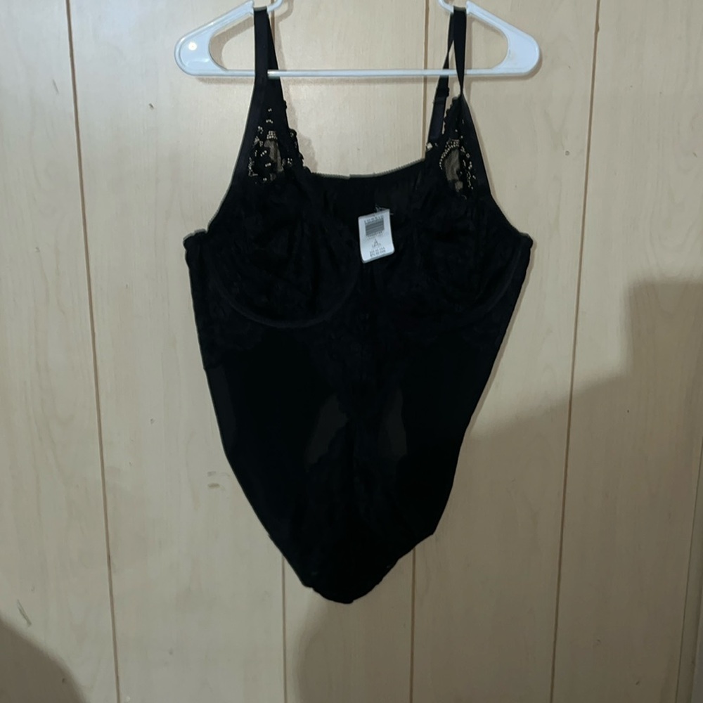Torrid Curve women’s  sexy black lace body suit, size - 3X / 22-24